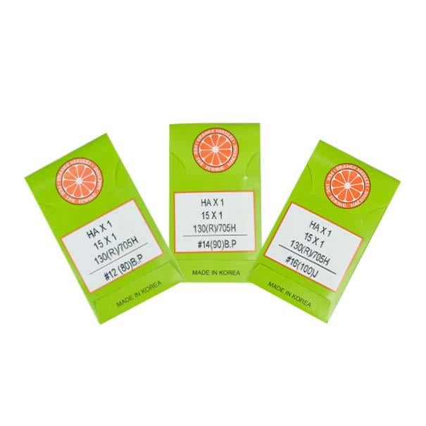 Orange Ev Tipi Dikiş Makine İğnesi 12-14-16 Numara 3'lü Set