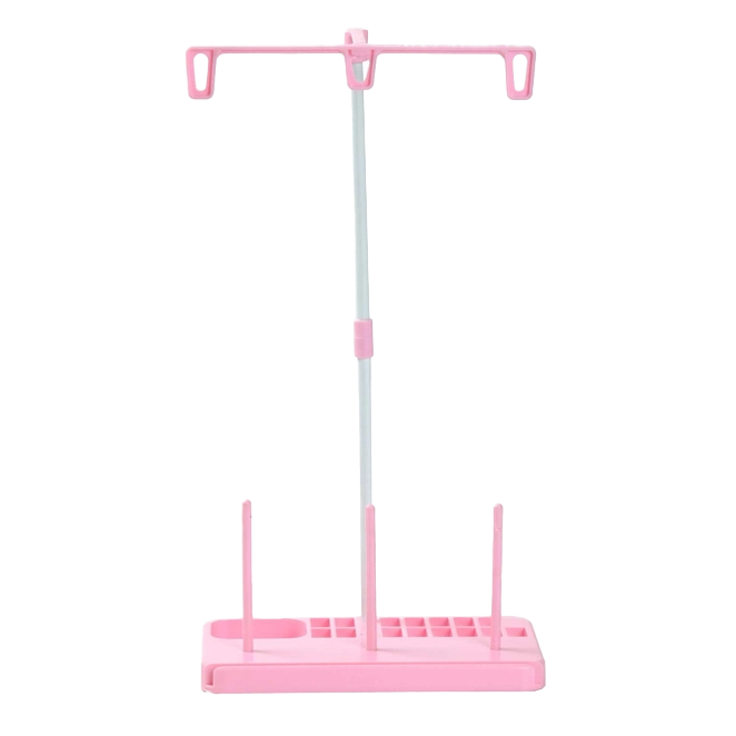 Fdm Ev Tipi Aile Dikiş Makine Çardağı | 3 İplikli | Pembe | Plastik Çardak Seti | Tüm Marka Ev Tipi Makinelere Uyumludur