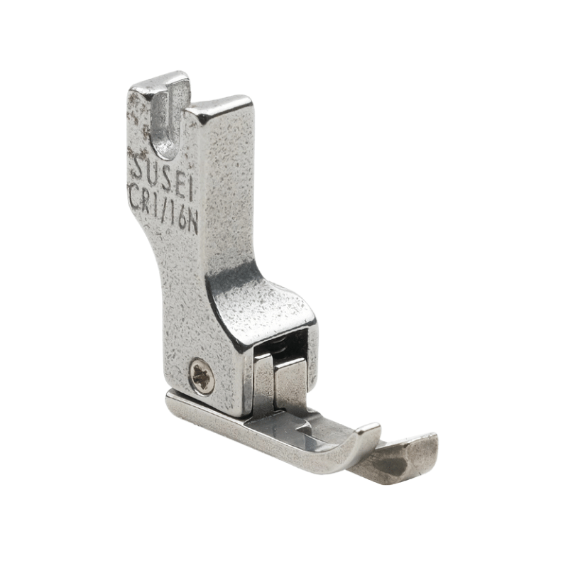 Düz Makine 1.6mm Çima Ayak | CR1/16N | Tüm Marka Sanayi Tipi Düz Dikiş Makinelerinde Kullanılır.