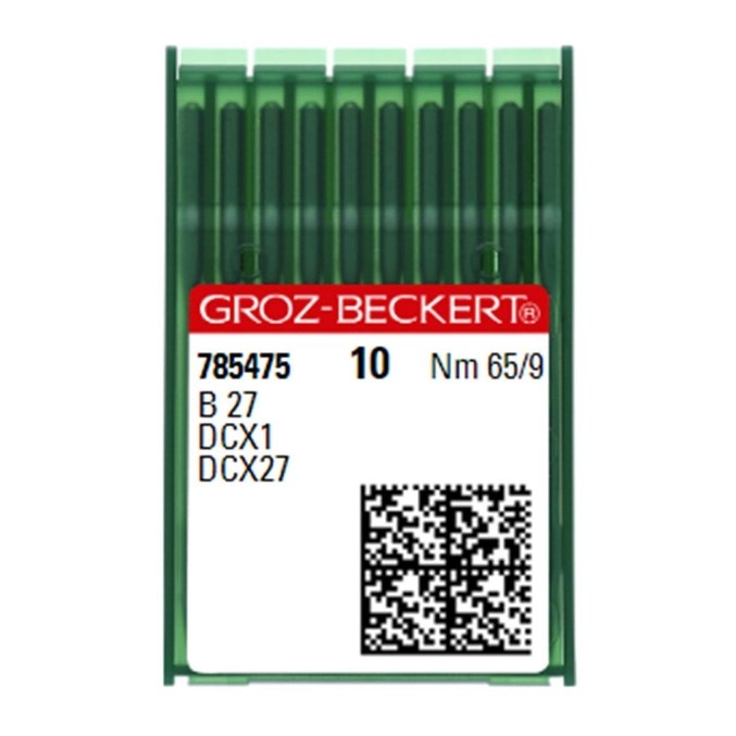 FDM Groz Beckert DCx27 San Kesik Uçlu Overlok İğnesi 9 Numara