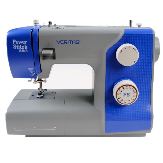 Veritas | Jeans | Aile Tipi Dikiş Makinesi | 17 Desenli | 4 Adımda İlik Açma | Yüksek Tork Motor Gücü | Ev Tipi Dikiş Makinesi 