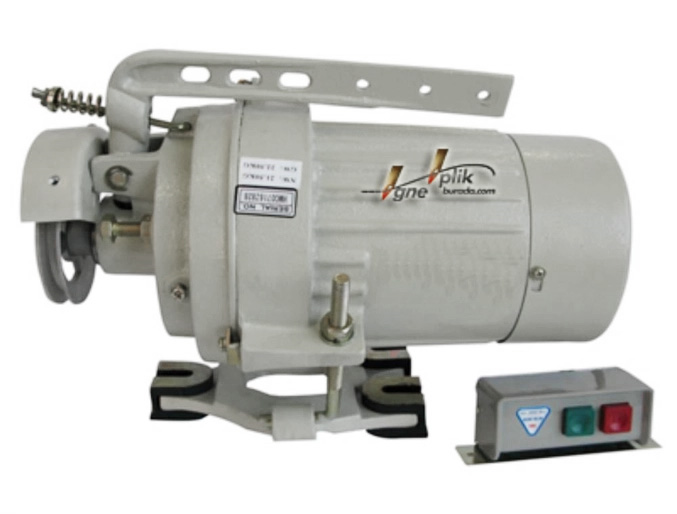 FDM | Dikiş Makinası Motoru | Kavramalı | 550W | 220V | 2850 Devir | Dol-34L | Mekanik Aksamlı Sanayi Tipi Makinelere Uyumludur