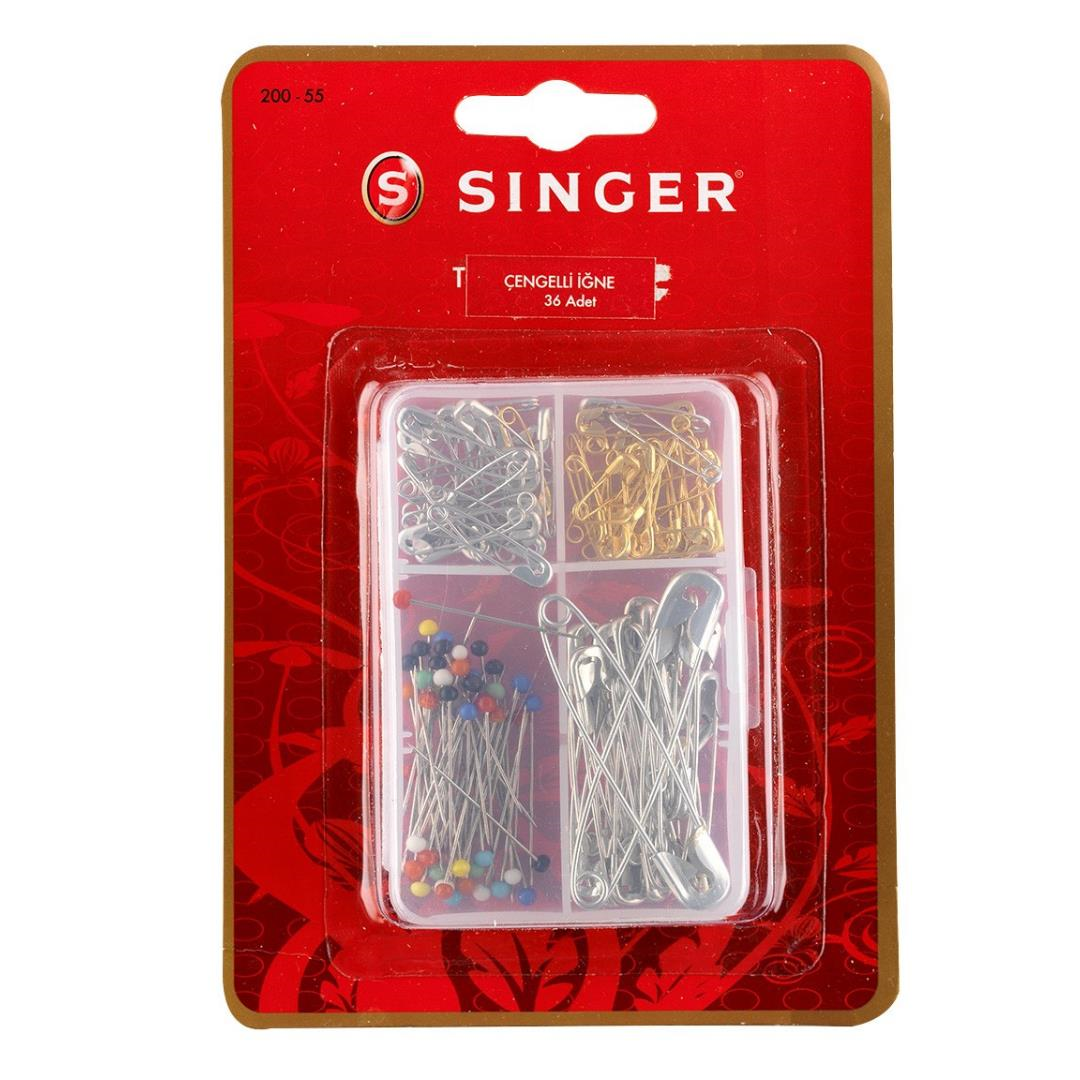 Singer Toplu İğne Seti | Çatal İğne Seti | 200-55 