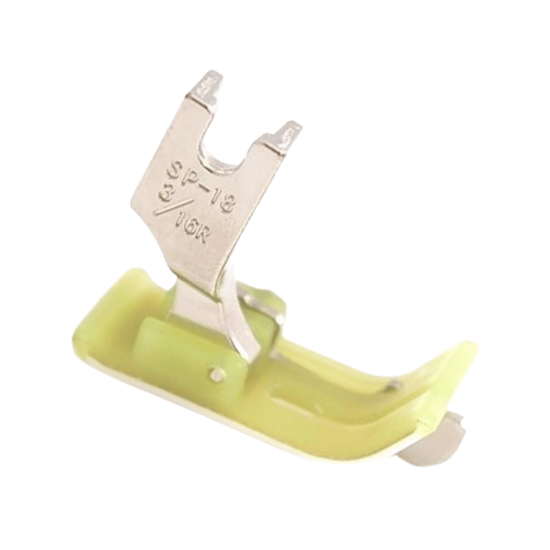 Fdm Düz Makine 4.8mm Teflon Oynar Çimalı Ayak | Sağ Çima | TSP-18R 3/16 | Tüm Marka Sanayi Tipi Düz Dikiş Makinelerinde Kullanılır.