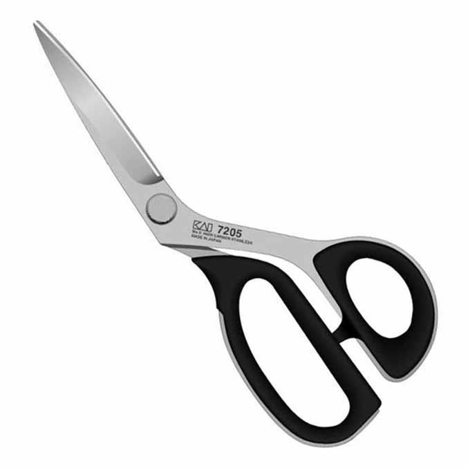 Kai 7205 Plastik Saplı Pastal Makası | Özel  Ağız | Özel Terzi Makası | 20.5cm | Japon Malı | 8 No