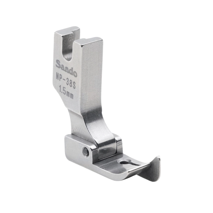 Düz Makine 1.5mm Sando Ayak | NP-38S | Tüm Marka Sanayi Tipi Düz Dikiş Makinelerinde Kullanılır.