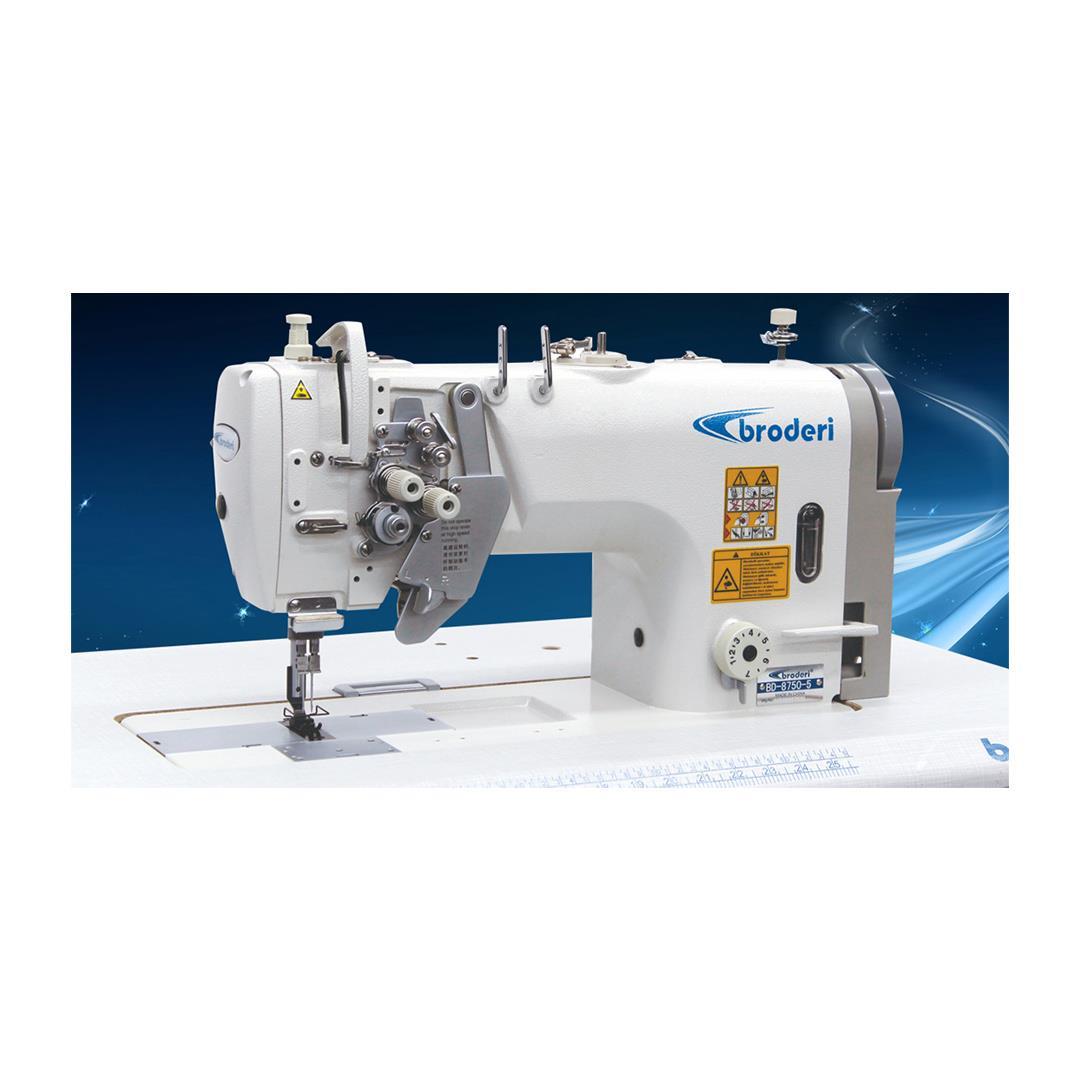 Broderi BD-8750 Büyük Mekik İptalli Çift İğne Makinesi