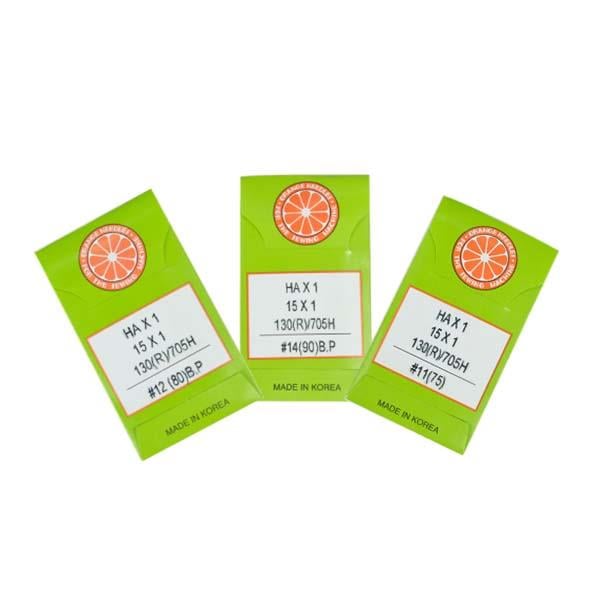 Orange Ev Tipi Dikiş Makine İğnesi 11-12-14 Numara 3'lü Set