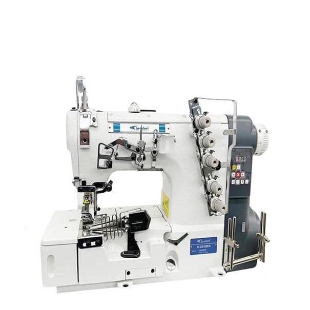 FDM Broderi BD-500D-02 Bant Reçme Makinesi, Direct Drive, İğne Pozisyonlu, Kafadan Motorlu, Tabla ve Tekerlekli Ayak