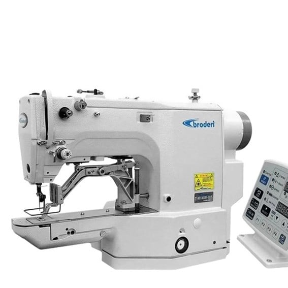 FDM Broderi BD-430D-01 Elektronik Punteriz Makinası, Direct Drive, Ayak Kaldırmalı, İplik Kesmeli, Kafadan Motorlu