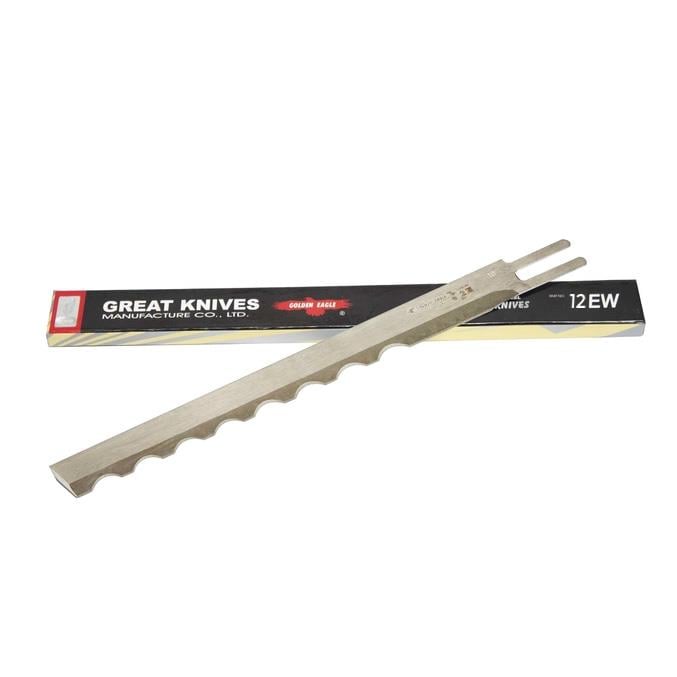 FDM | Dalgalı Bıçak 12 İnç | Golden Eagle | Dik Kumaş Kesim Motoru Bıçağı | Bıçak Boyu 30cm | 12E | Testere | Eastman | Esman | Broderi | Yuki | Dayang | Escort Marka Dik Kesim Motorlarına Uyumludur