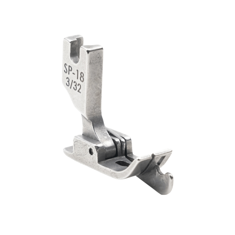 Fdm Düz Makine 2.4mm Oynar Çimalı Ayak | Sağ Çima | SP-18R 3/32 | Tüm Marka Sanayi Tipi Düz Dikiş Makinelerinde Kullanılır.