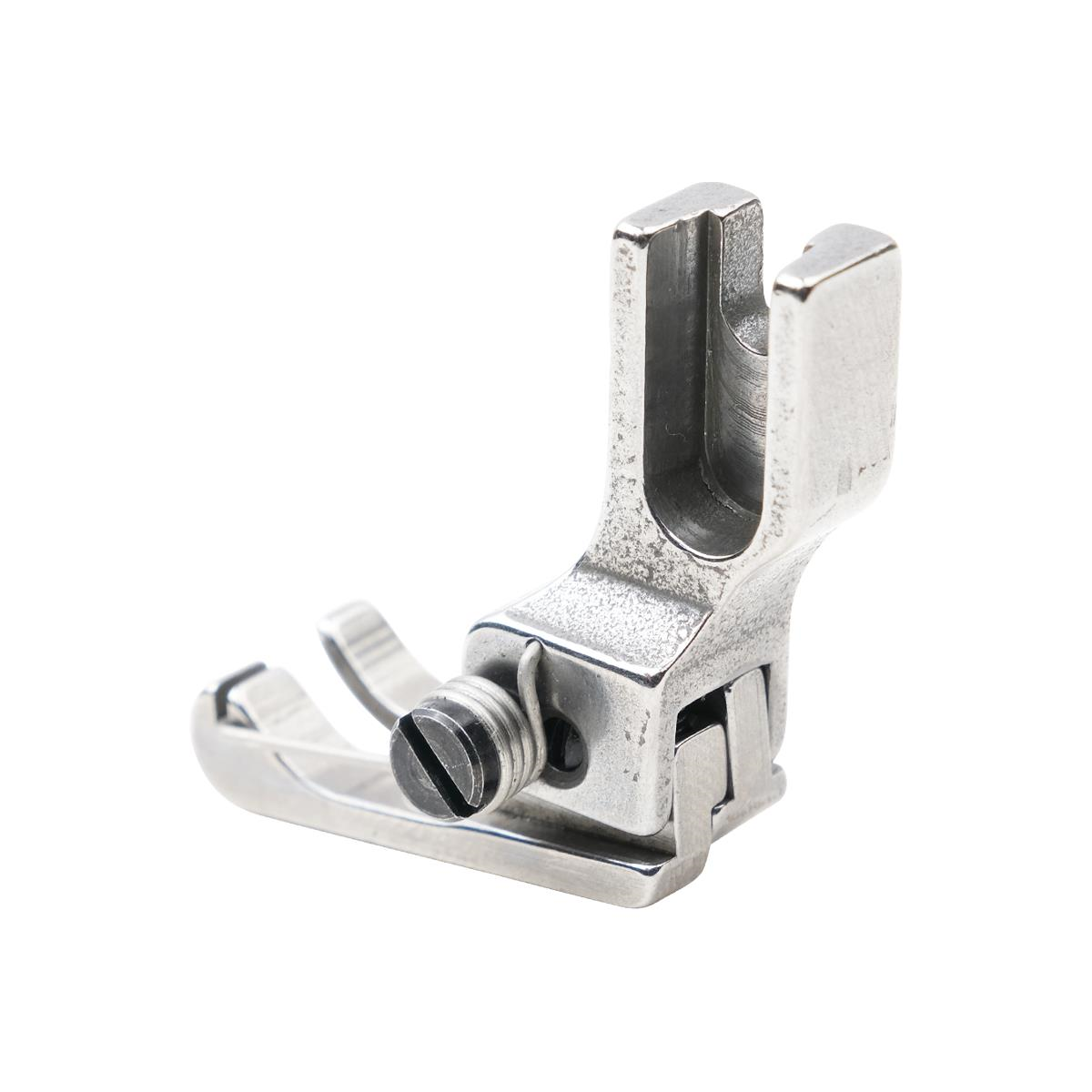 Düz Makine 0.8mm Yandan Yaylı Çima Ayak | Sağ Çima | CR1/32N-ES | Tüm Marka Sanayi Tipi Düz Dikiş Makinelerinde Kullanılır.