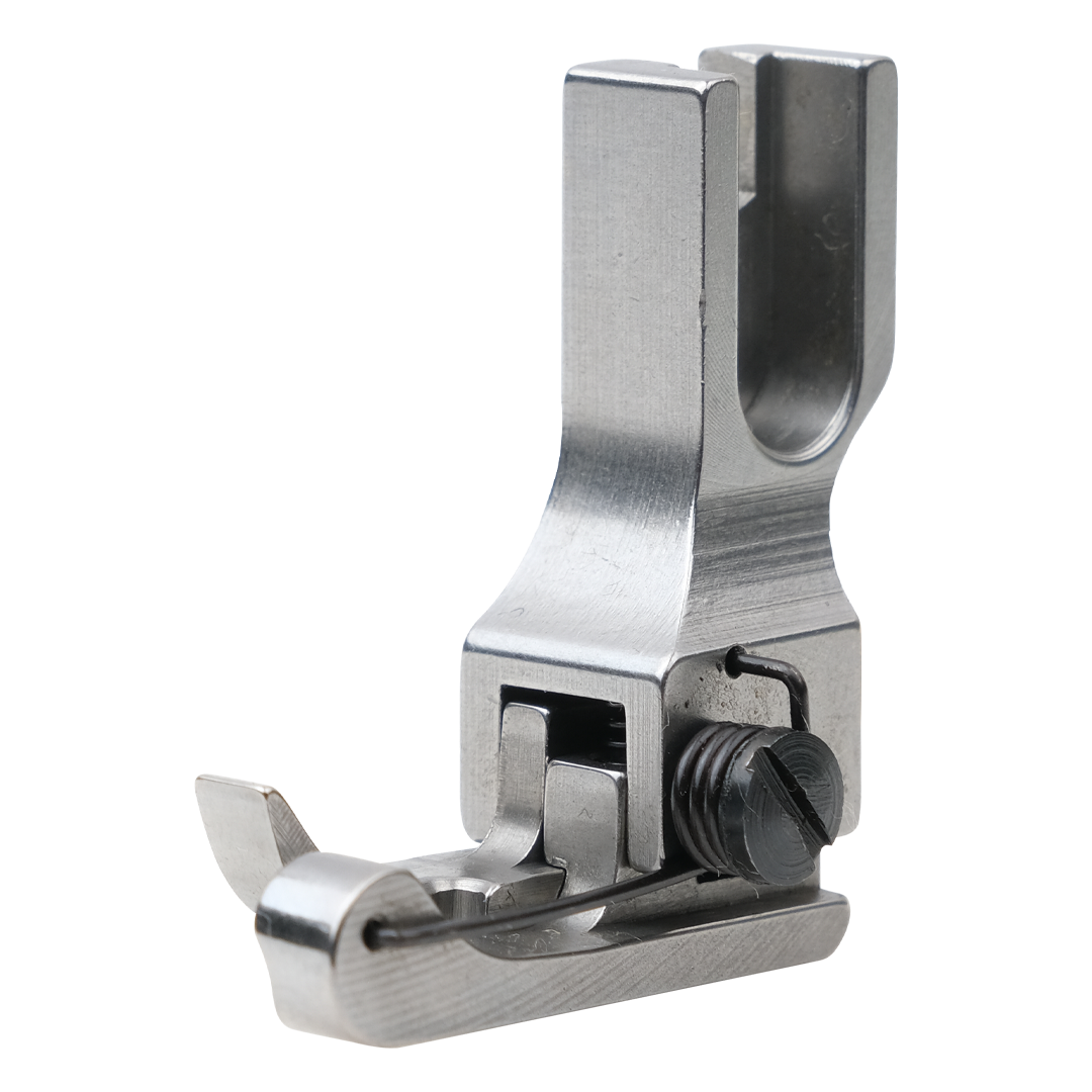Düz Makine 0.8mm Yay Destekli Sol Çima Ayak | CR1/32N-KW | Tüm Marka Sanayi Tipi Düz Dikiş Makinelerinde Kullanılır.EP