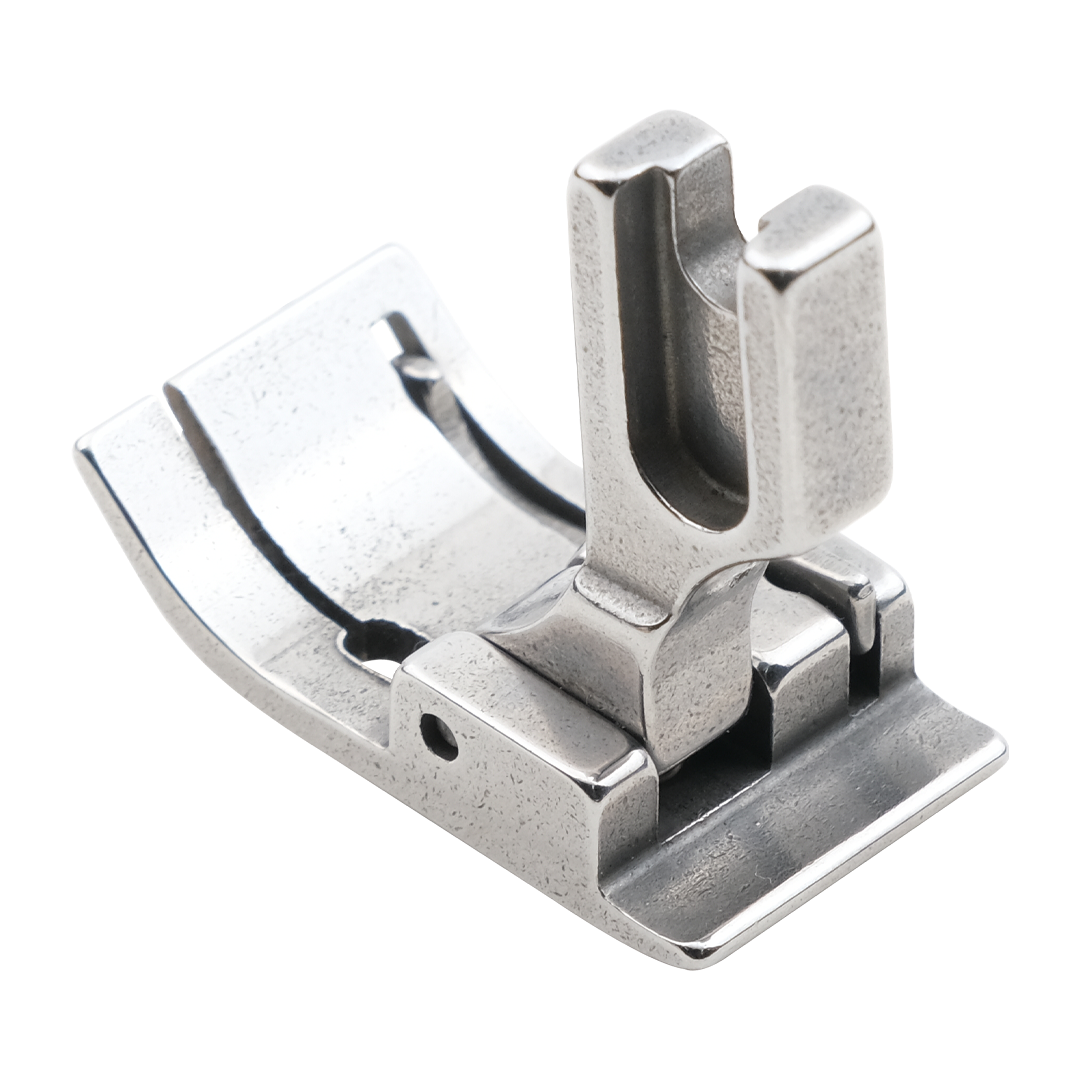 Düz Makine 9.5mm Oynar Çimalı Ayak | Sol Çima | SP-18L 3/8 | Tüm Marka Sanayi Tipi Düz Dikiş Makinelerinde Kullanılır.