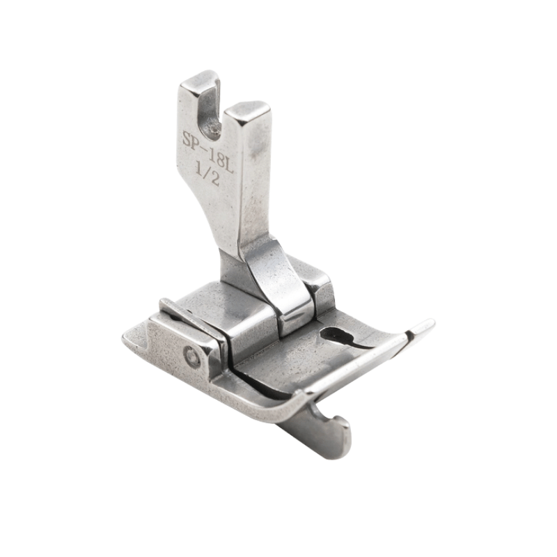 Fdm Düz Makine 12.7mm Oynar Çimalı Ayak | Sol Çima | SP-18L 1/2 | Tüm Marka Sanayi Tipi Düz Dikiş Makinelerinde Kullanılır.