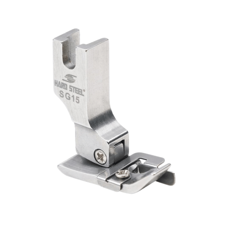 Fdm Düz Makine 1.5mm İnce Saç Siperli Ayak | SG-15 | 1.5mm Nervür Ayak | Tüm Marka Sanayi Tipi Düz Dikiş Makinelerinde Kullanılır.
