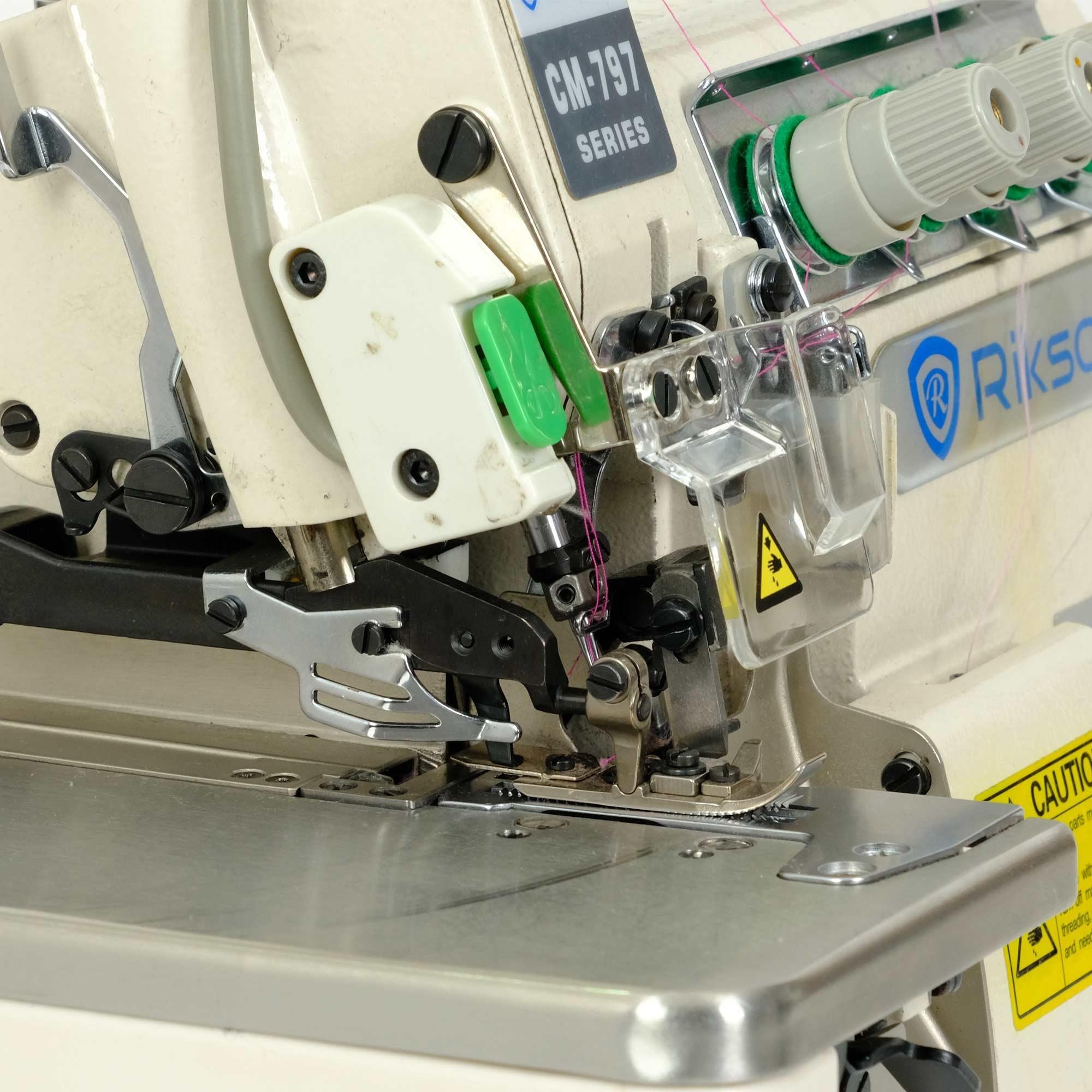 FDM 2. El Rikson CM-797 4 İplik Otomatik Overlok Makinesi