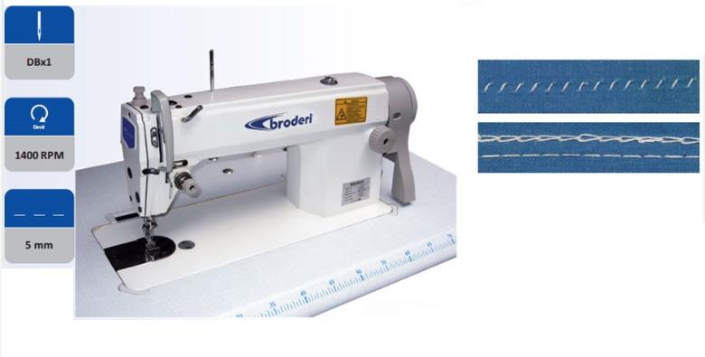 FDM Broderi BD-111 Yan Merdiven Süs Dikiş Makinesi, Opsiyonel İğne Pozisyonlu, Hız Ayarlı