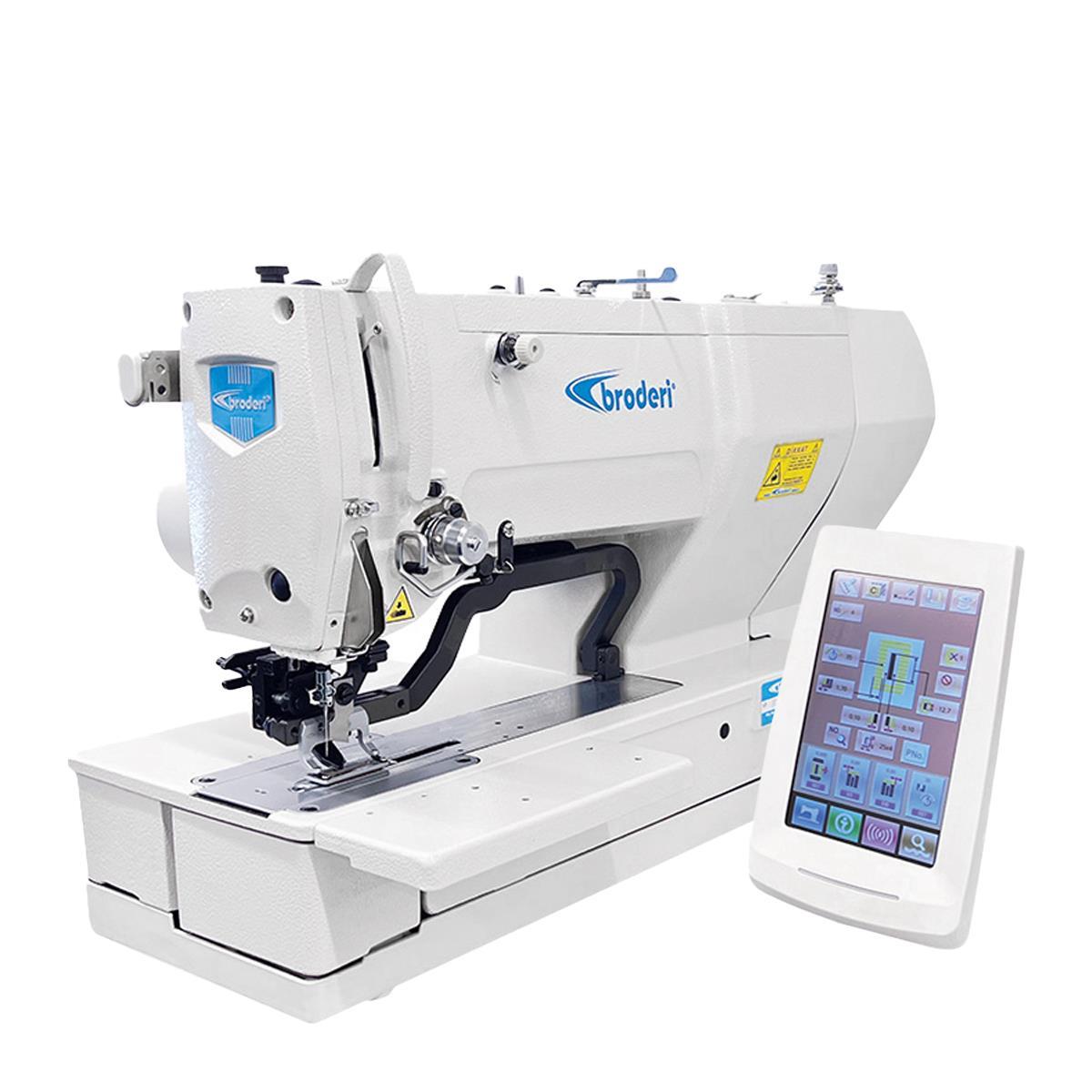 FDM Broderi BD-1790BS Elektronik İlik Makinesi, Direct Drive, İplik Kesmeli, Ayak Kaldırmalı, Kafadan Motorlu, Tek Pedal Üniteli