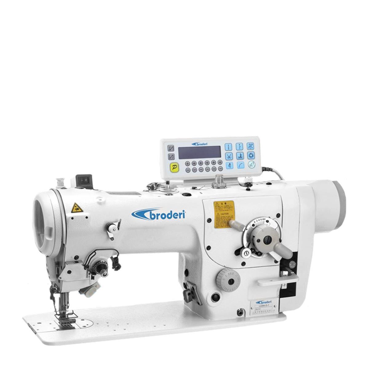 FDM Broderi  BD-2284-D Yüksek Devirli Full Otomatik Zik Zak (10mm), Direct Drive, Atlar ve Diker, Kafadan Motorlu, Ayak Kaldırmalı, İplik Kesmeli