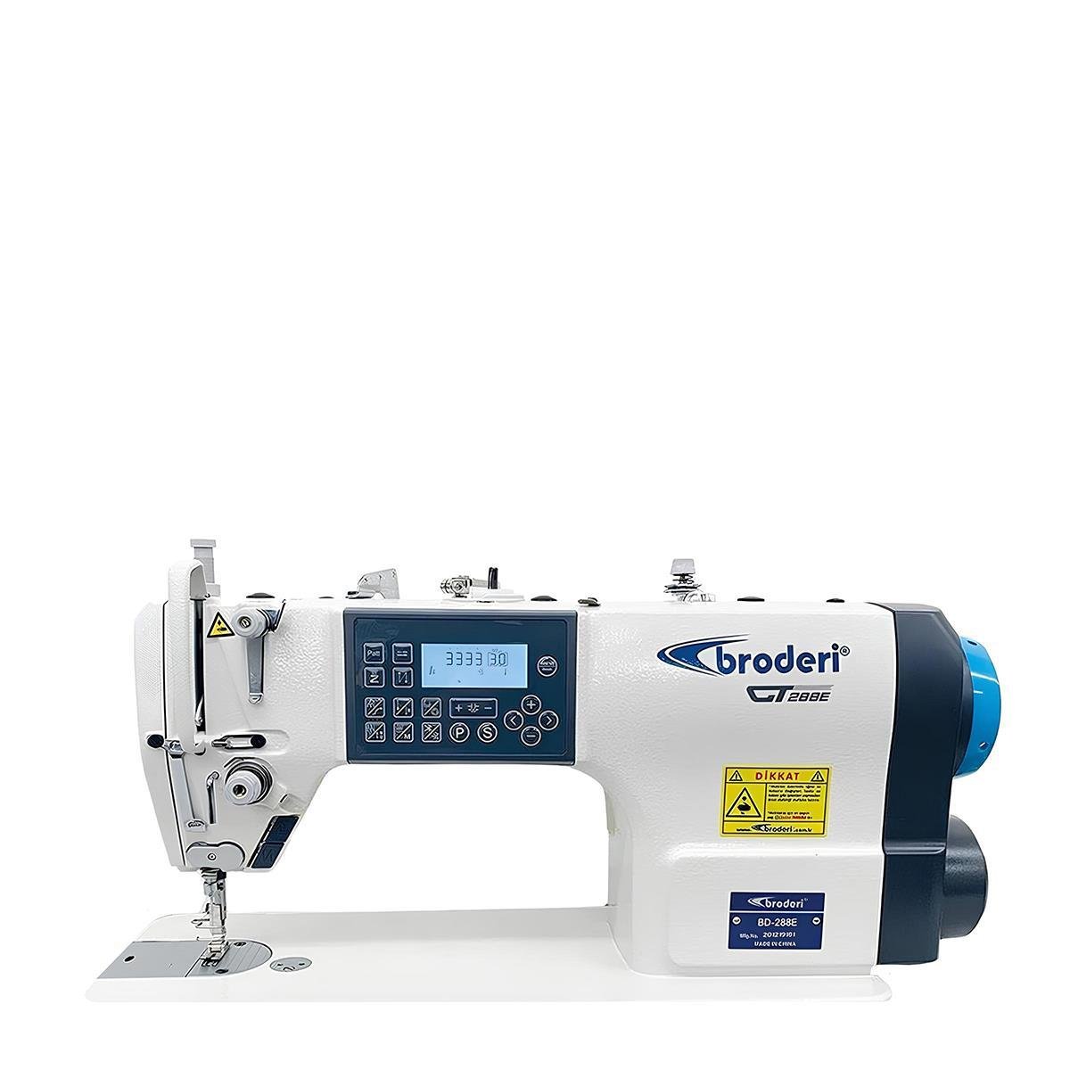 FDM Broderi BD-288EH Otomatik Düz Dikiş Makinesi(Kot)(Step motorlu)(9 Dikiş deseni)