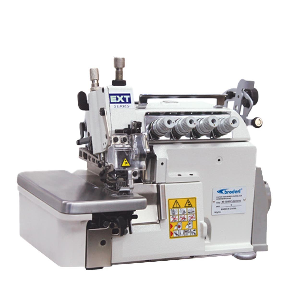 FDM Broderi BD-5214EXT-H/DD 4 İp Transportlu Overlok Makinesi(Dırect Drıve)Havalı