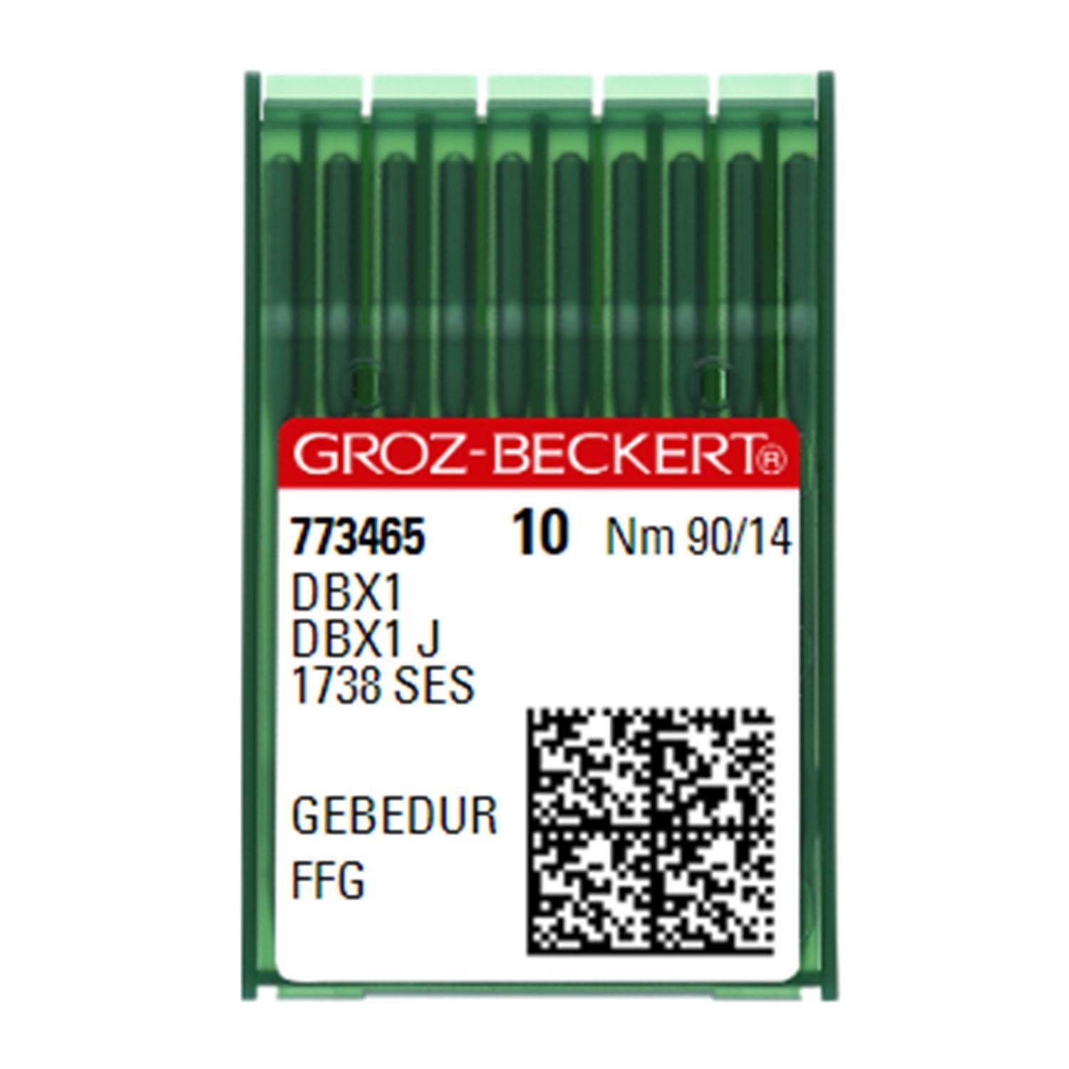 FDM Groz Beckert DBx1 Gebedur Düz Makine İğnesi 14 Numara