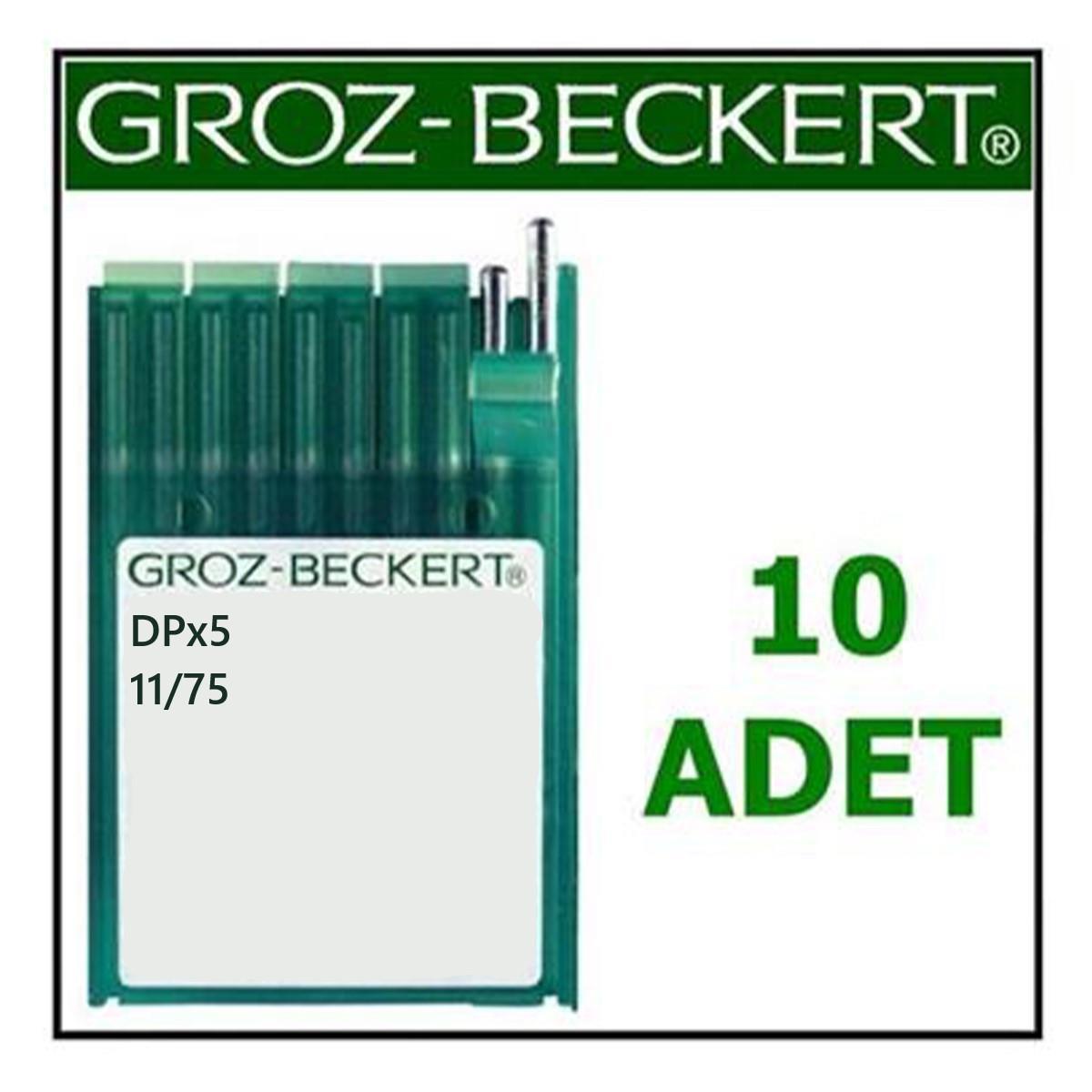 FDM Groz Beckert DPx5 San Kesik Uçlu Düz Makine İğnesi 11 Numara