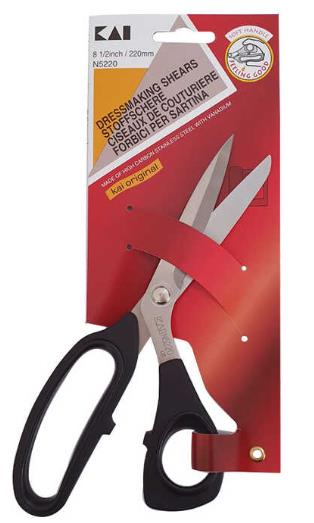 FDM Kai N 5220-KE Plastik Saplı Terzi Makası (22cm) (Japon Malı)