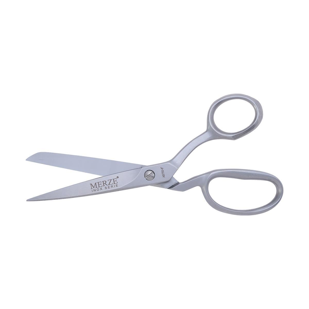 FDM Merze 8750-8 Paslanmaz Çelik Yatık Regula Makası D-113 No:8 (20 cm)