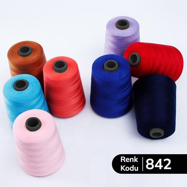 FDM Oltalı 120 No Dikiş İpliği 6 Adet Renk Kodu: 842