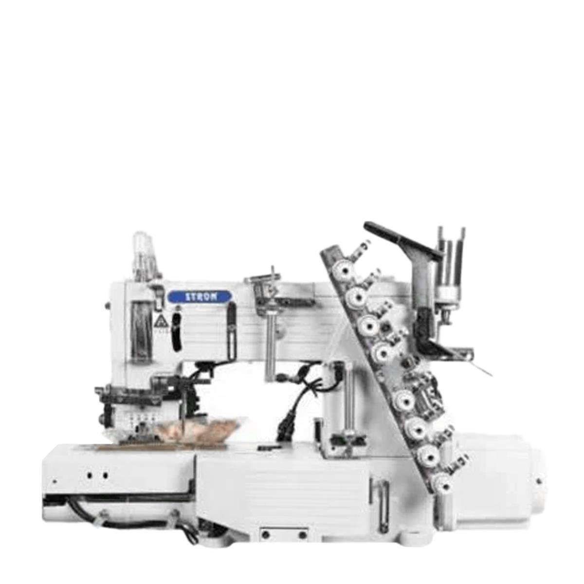 FDM Stron Sf-4400 Otomatik Lastik Makinesi, Direct Drive, Ayak Kaldırmalı, İplik Kesmeli, Kafadan Motorlu