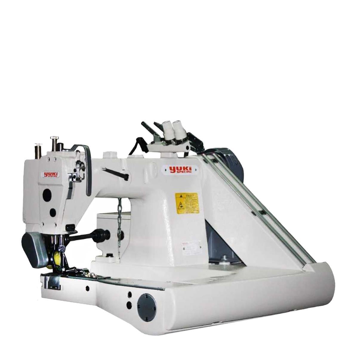 FDM Yuki Jack CM-927-PSA 2 İğne Zincir Dikiş Kollu Makinesi (4.8 mm), Gömlekçi, Merdaneli, Mekanik