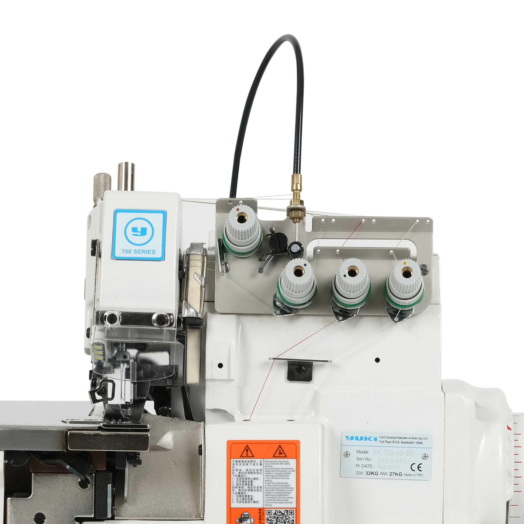 FDM Yuki Yk-700-4D-Bk İplik Kıstırmalı Overlok Makinesi | İğne