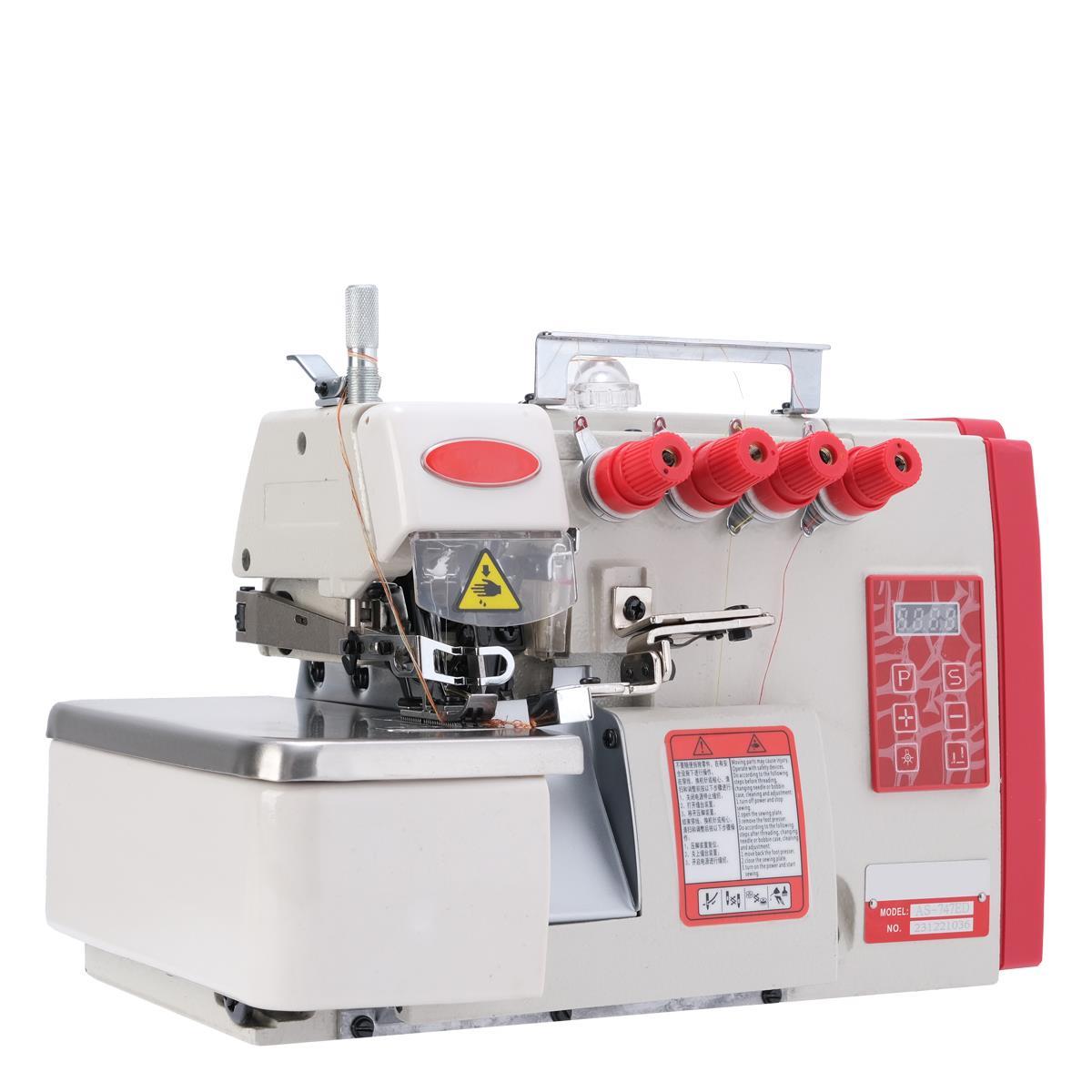 FDMSTAR As-747 4 İplik Overlok Makinesi Kafadan Motorlu