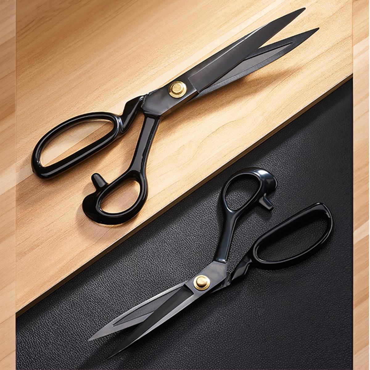 FDMSTAR Fs-9 Siyah Saplı Paslanmaz Çelik Somunlu Makas 9 İnç (22.5cm)