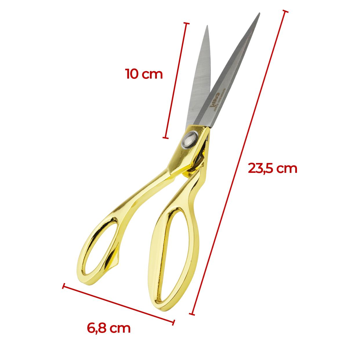 Fdmstar GL1250 Sarı Saplı Terzi Makası 24 cm