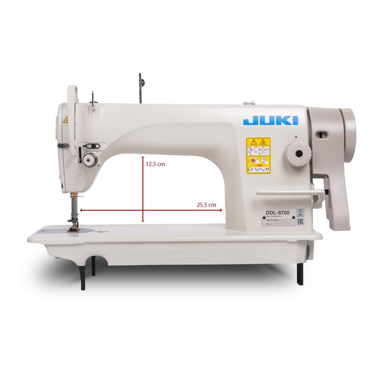 Juki Ddl-8700 Mekanik Düz Dikiş Makinesi, Kavramalı Motor, Tabla ve Tekerlekli Ayak, 220v