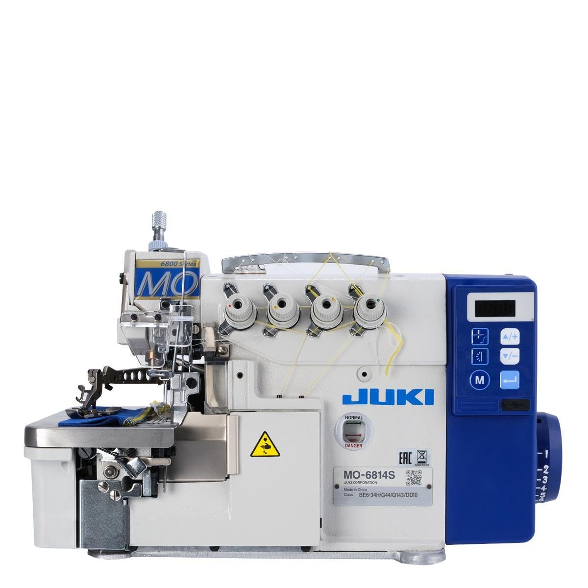 Juki Mo-6814s Kafadan Motorlu 4 İplik Overlok Makinesi