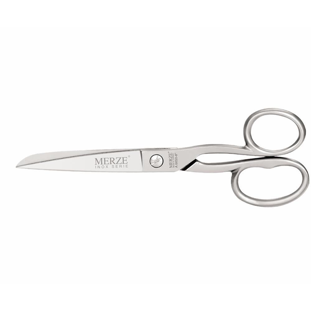 Merze 8650-8 Paslanmaz Ev Ve Saya Makası İnox No:8D-167