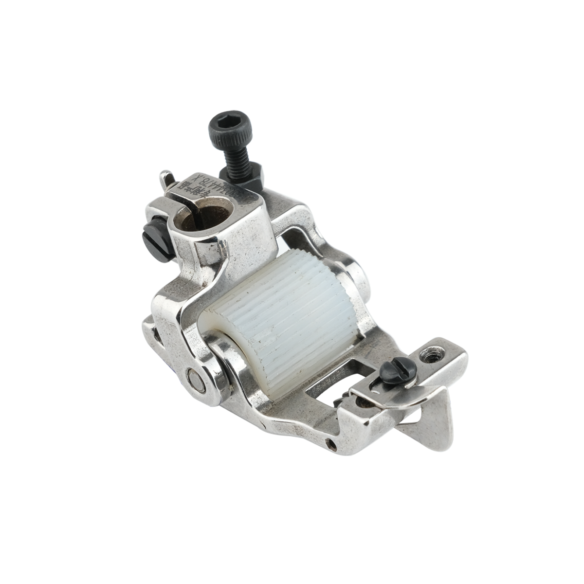 Reçme 6.4mm Tırnaklı Beyaz Tekerlekli Ayak | HS-GL05 | Pegasus Marka Reçme Makinelerde Kullanılır.
