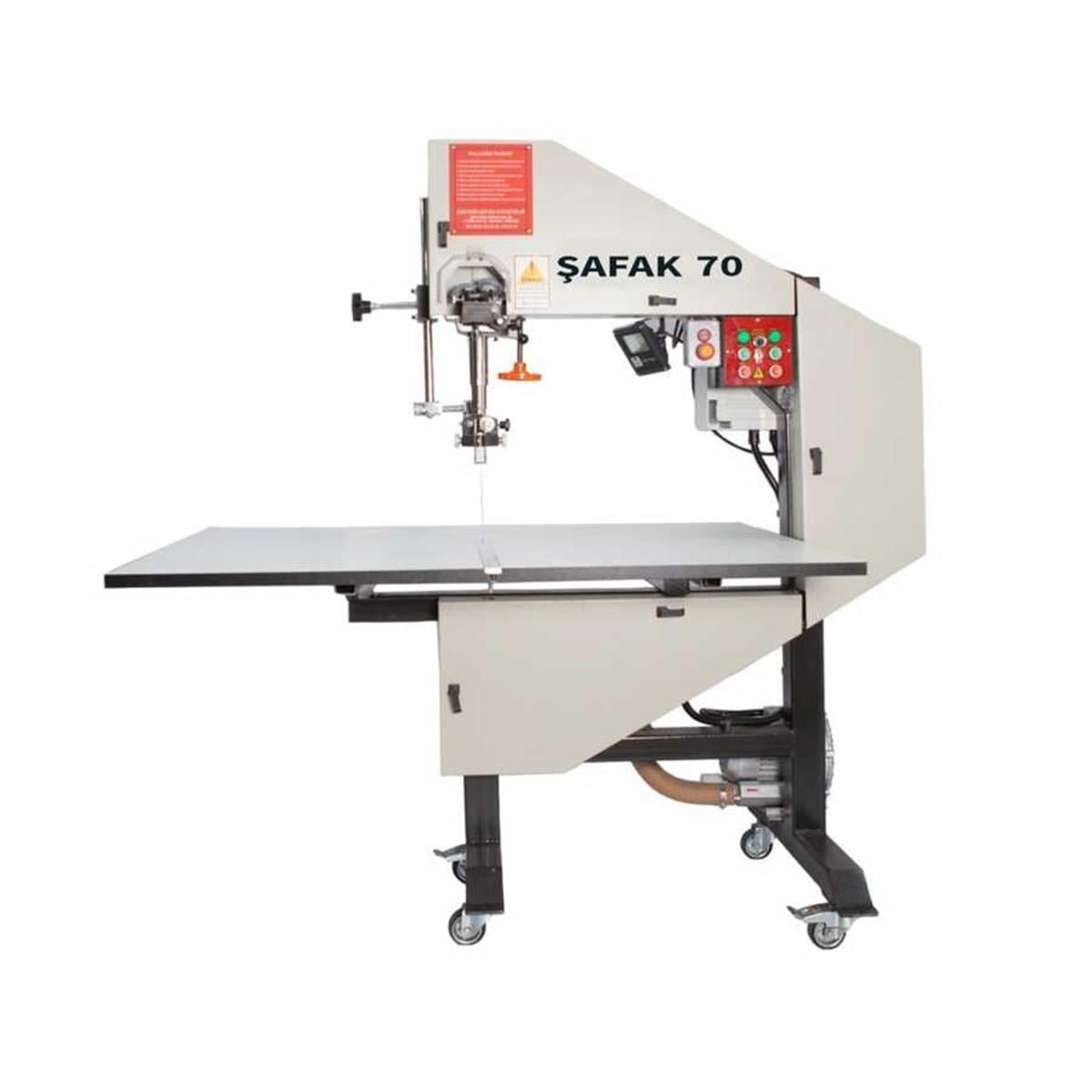Şafak 120 Hızar Makinesi (Kumaş Kesim Hızarı) (120 Cm Masa Gövde Uzunluğu)