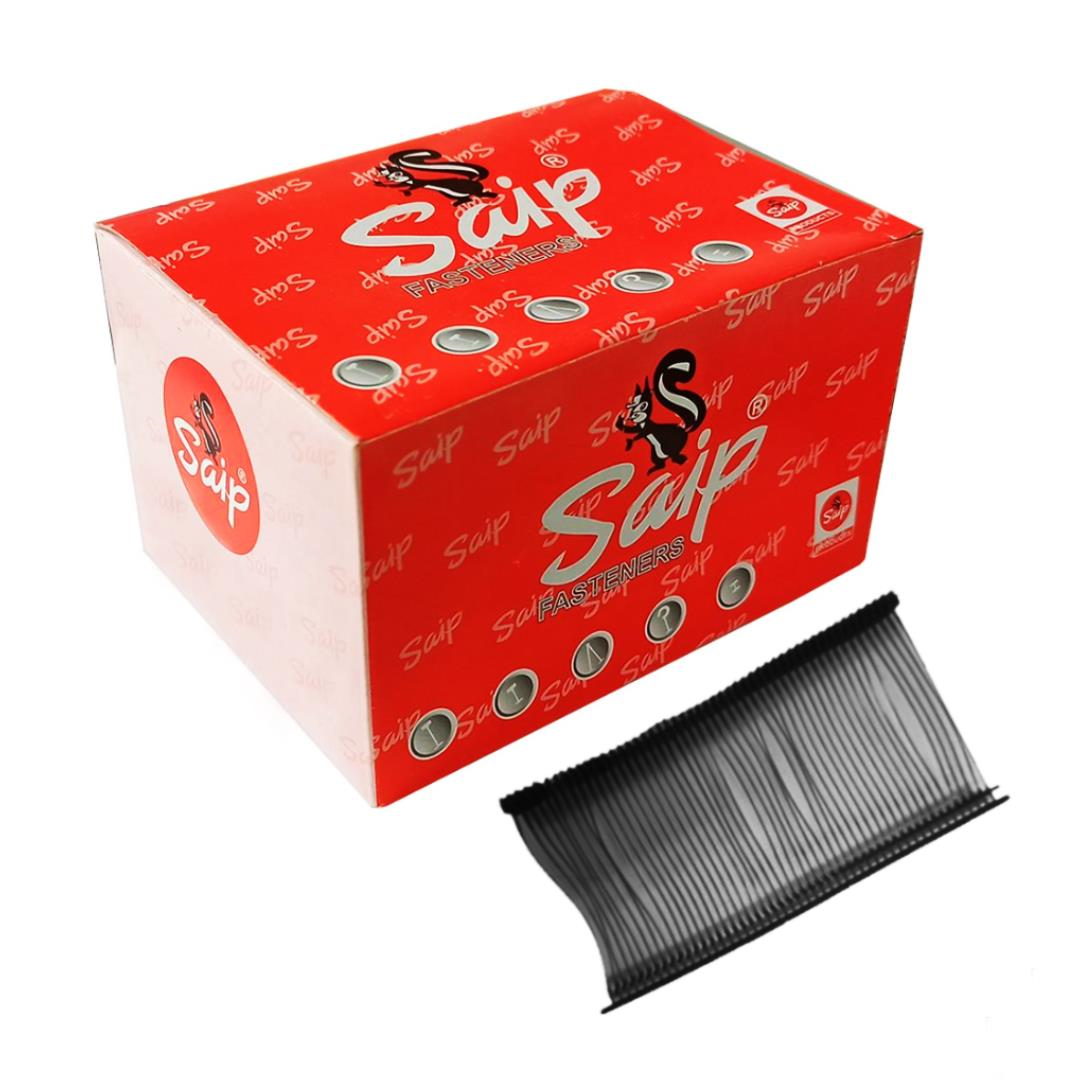 Saip Delux Mıcro Standart Renkli Kılçıklar (10mm-10.000 Adet) Siyah