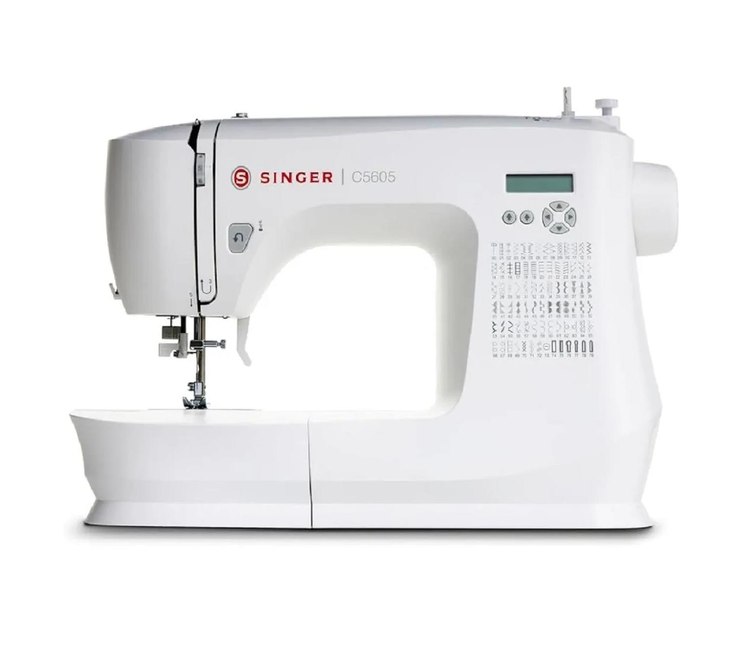 Singer C5605 Elektronik Dikiş Makinesi | Ev Tipi Dikiş Makinesi | Aile Tipi Dikiş Makinesi | 79 Dikiş Ve Dekoratif Desen|Led Aydınlatma