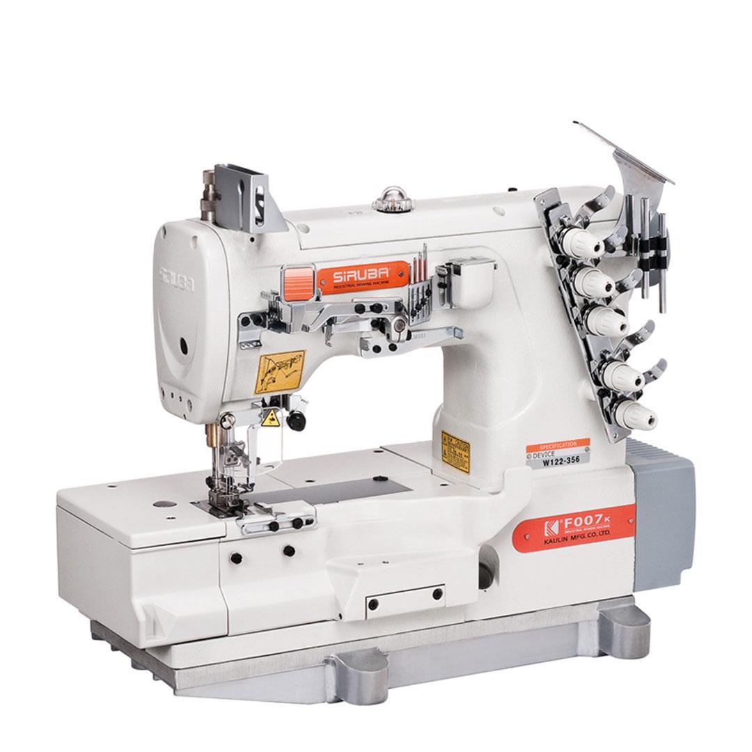 Siruba Düz Yatak Sağ Bıçaklı U Lastik Reçme Makinesi F007K-W522-356/364FR/FFC/LS-A