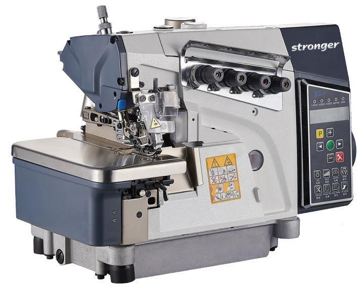 Stronger X5-6 6İplik Full Otomatik Overlok Makinesi (Elektrikli)