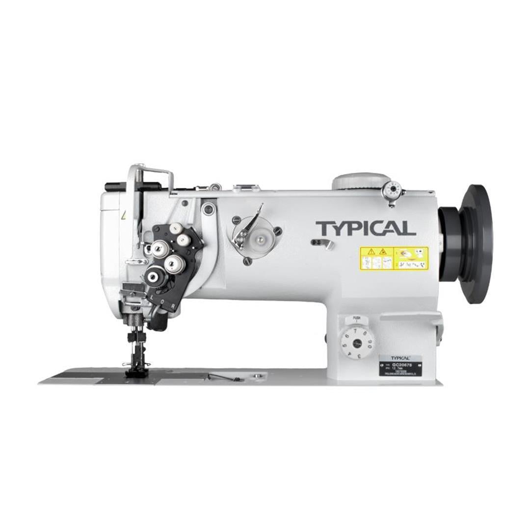 Typical Gc-20676 Çift Pabuç Çift İğne B.Mekik İptalli Dikiş Mak.
