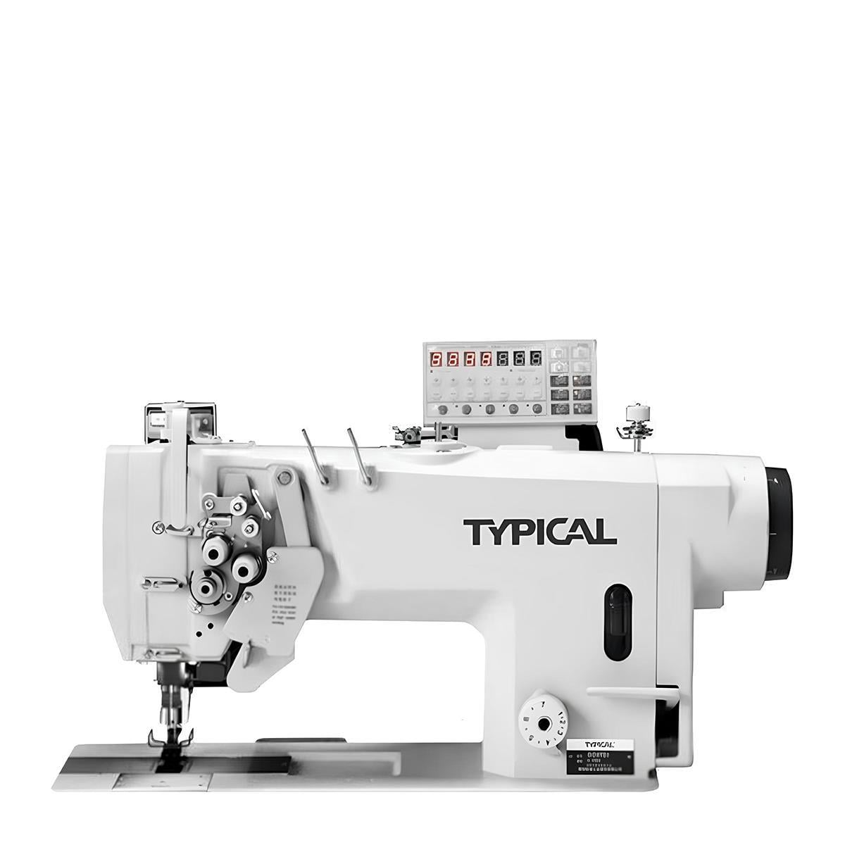 Typical GC-9750-HD3-ZD Transportlu Dik Bıçak Sistemli Çift İğne Makinesi Kot