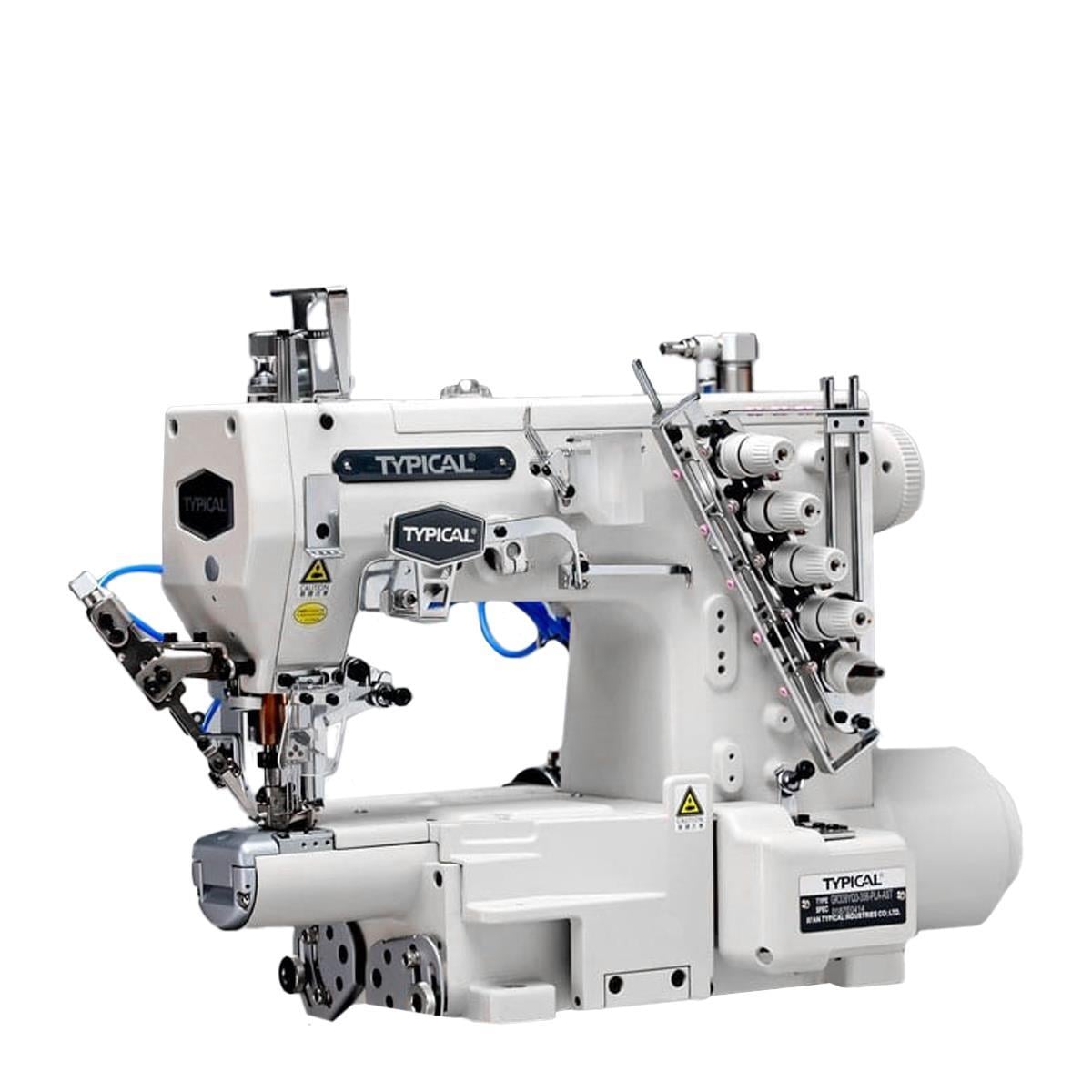 Typical GK-331-LQ3-356ST Otomatik İnce Burunlu Reçme Makinesi, Direct Drive, Ayak Kaldırmalı, İplik Kesmeli, Kafadan Motorlu, Tabla ve Tekerlekli Ayak